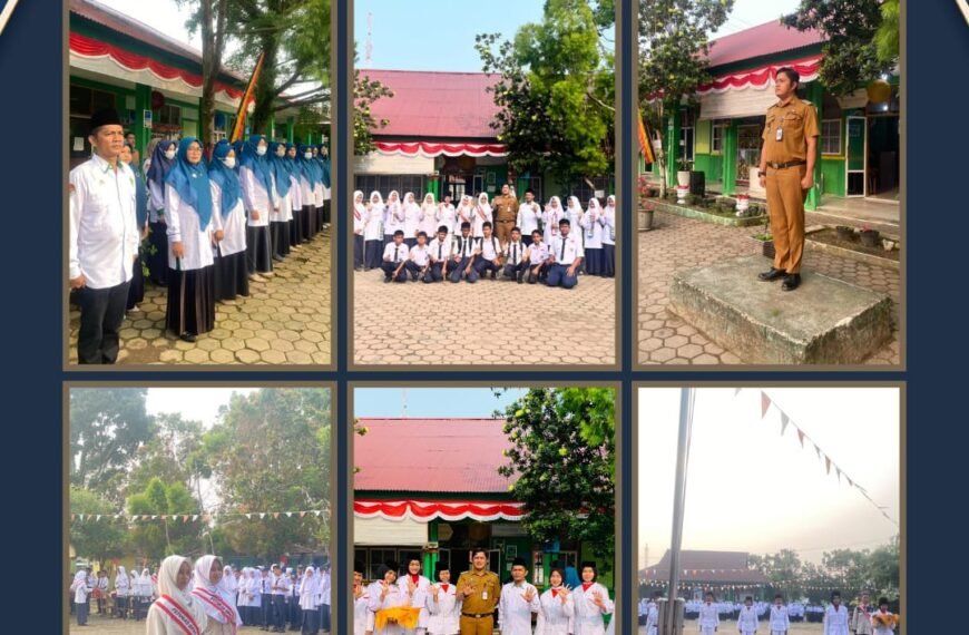 Camat Tanjung Mutiara Edo Aipa Pratama Menjadi Pembina Upacara di MTsN 5 Agam, Apresiasi Siswa Berprestasi Piala Soeratin